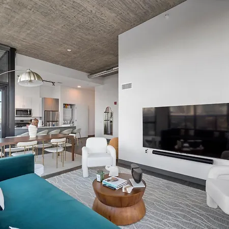 Fulbrix Bright Designer Apartments With West Loop Views Chicago Exterior photo