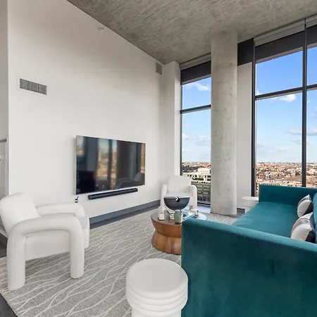 Fulbrix Bright Designer Apartments With West Loop Views Chicago Exterior photo