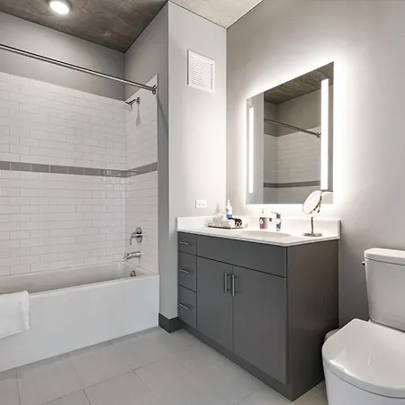 Fulbrix Bright Designer Apartments With West Loop Views Chicago Exterior photo