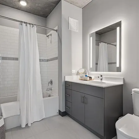 Fulbrix Bright Designer Apartments With West Loop Views Chicago Exterior photo