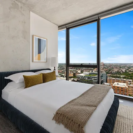 Fulbrix Bright Designer Apartments With West Loop Views Chicago Exterior photo