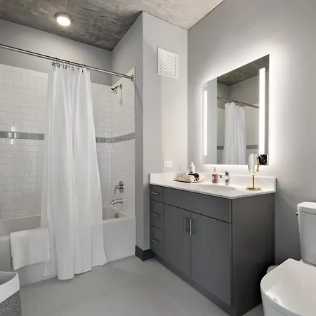 Fulbrix Bright Designer Apartments With West Loop Views Chicago Exterior photo
