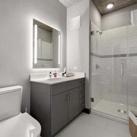 Fulbrix Bright Designer Apartments With West Loop Views Chicago Exterior photo