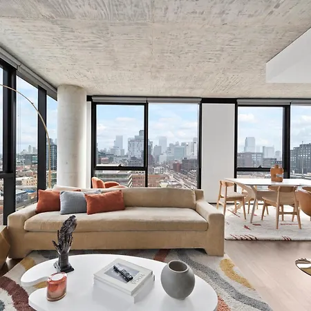 Fulbrix Bright Designer Apartments With West Loop Views Chicago Exterior photo