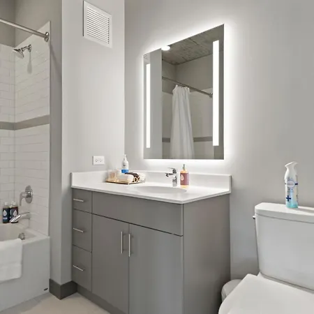 Fulbrix Bright Designer Apartments With West Loop Views Chicago Exterior photo