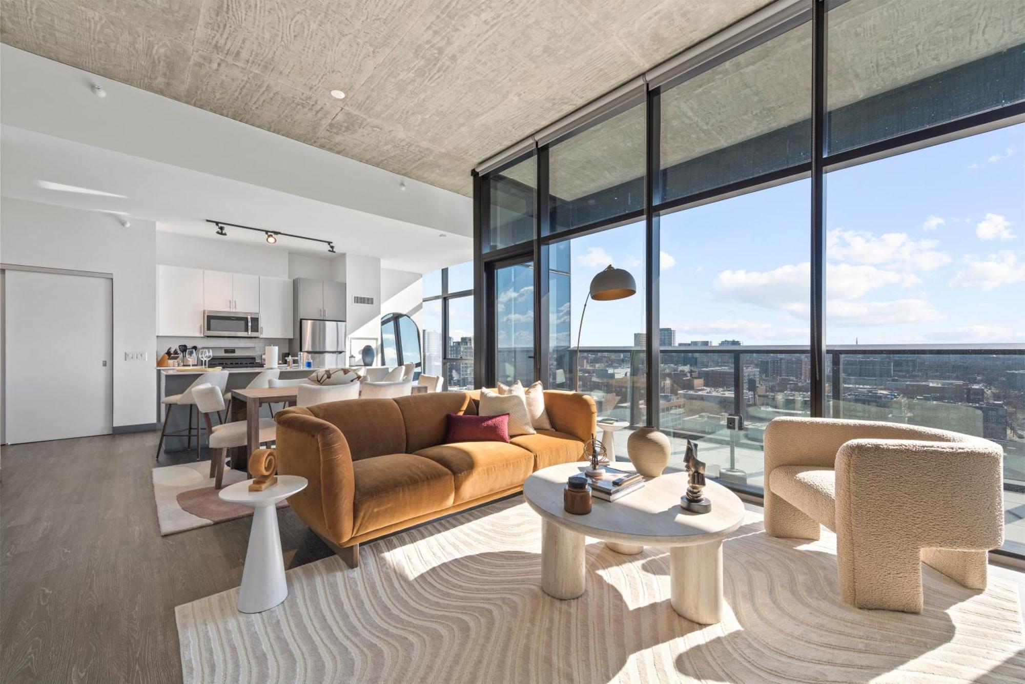 Fulbrix Bright Designer With West Loop Views Apartamento *