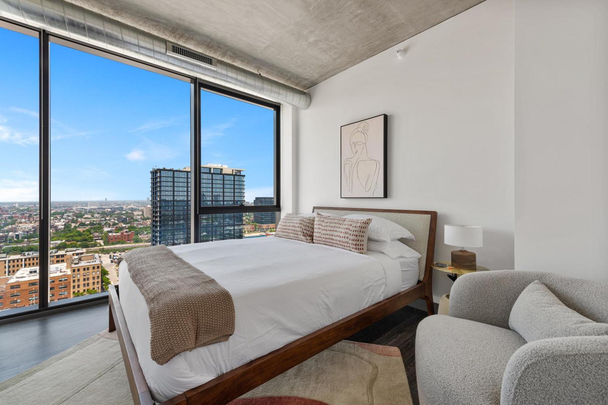 Fulbrix Bright Designer With West Loop Views Apartamento *