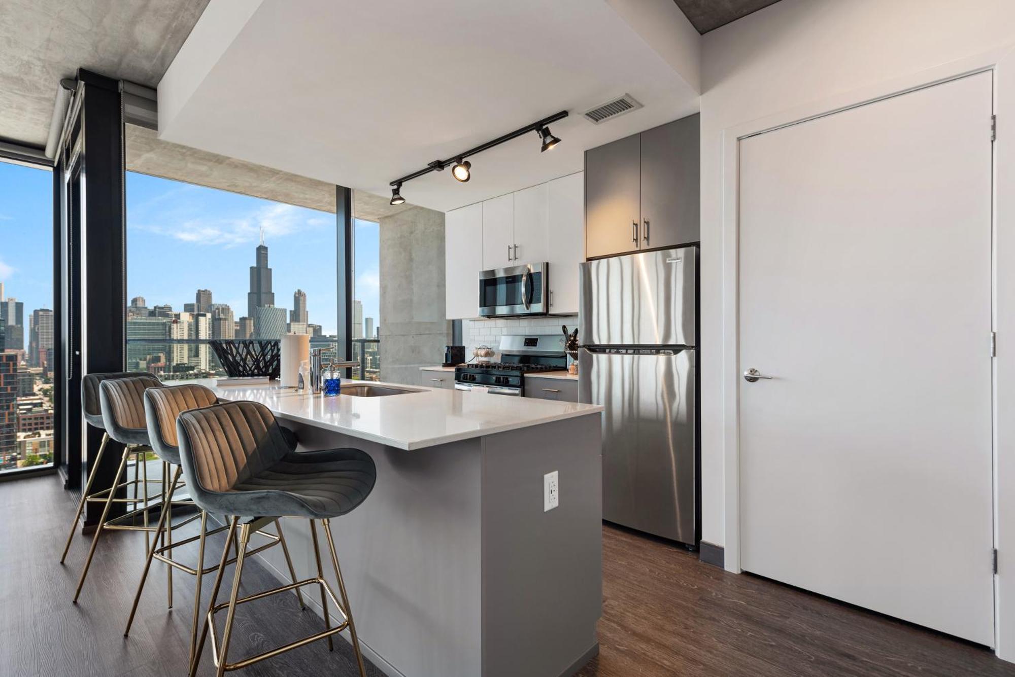 Fulbrix Bright Designer With West Loop Views Apartamento *