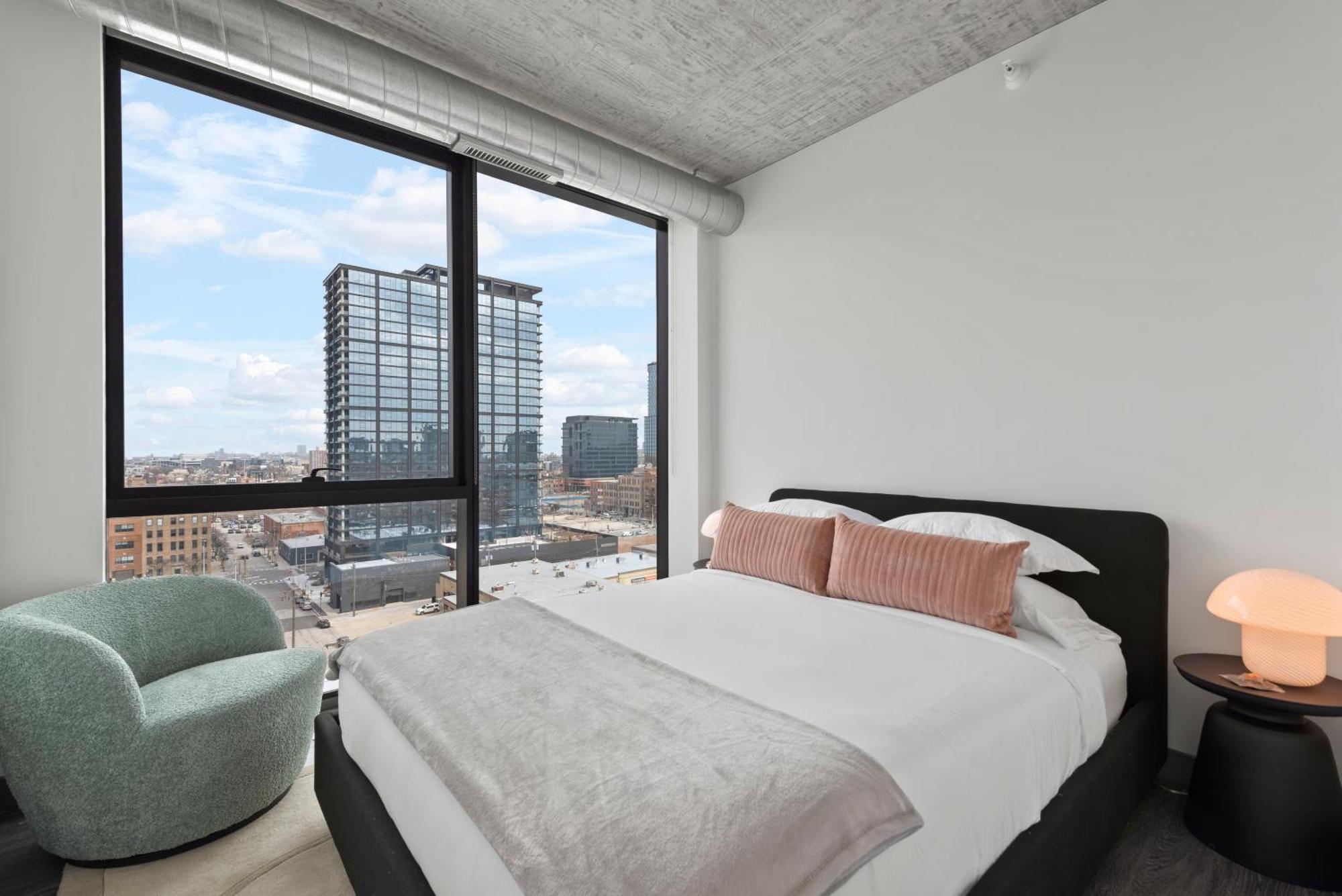 Fulbrix Bright Designer With West Loop Views Apartamento