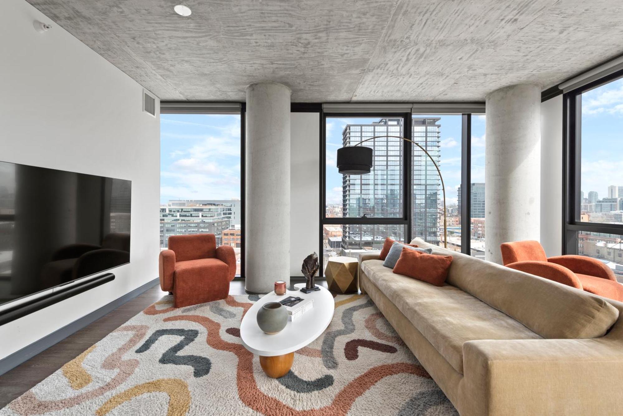 Apartamento Fulbrix Bright Designer With West Loop Views *