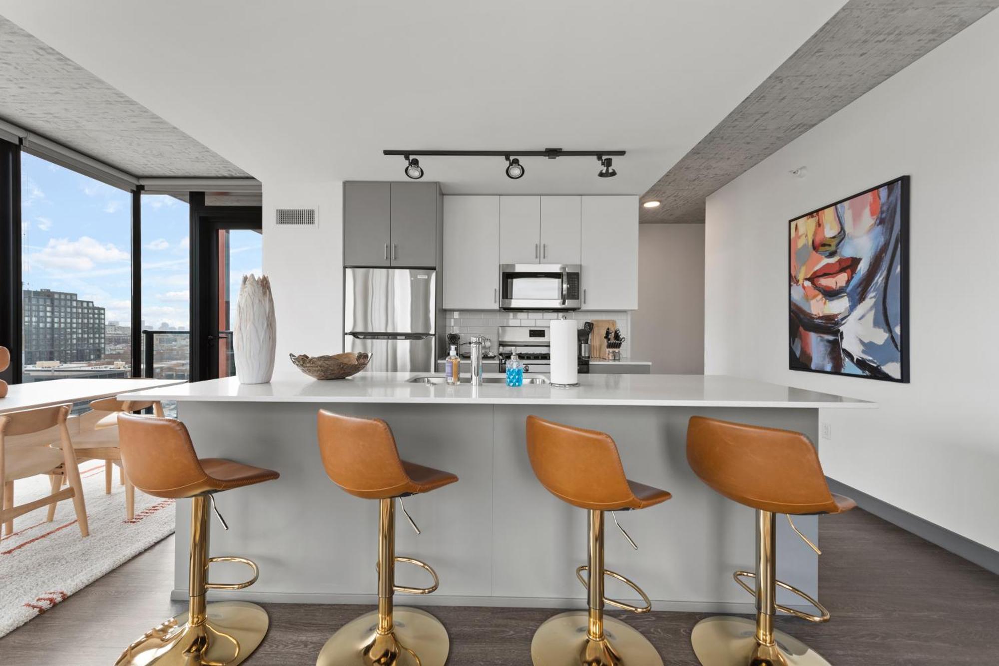 Apartamento Fulbrix Bright Designer With West Loop Views Chicago