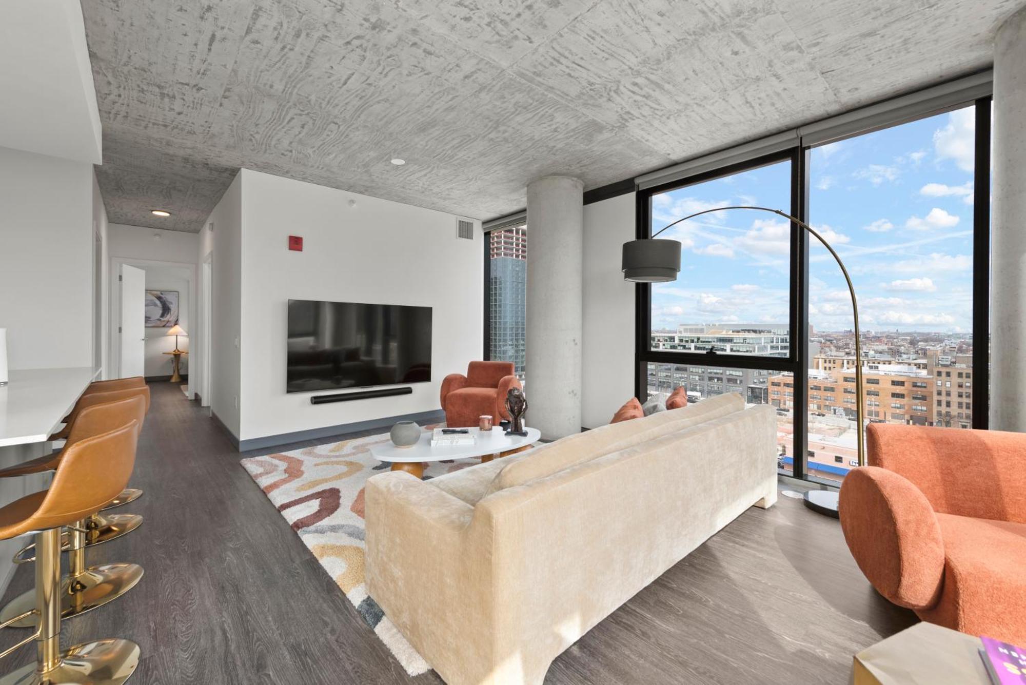 Apartamento Fulbrix Bright Designer With West Loop Views *