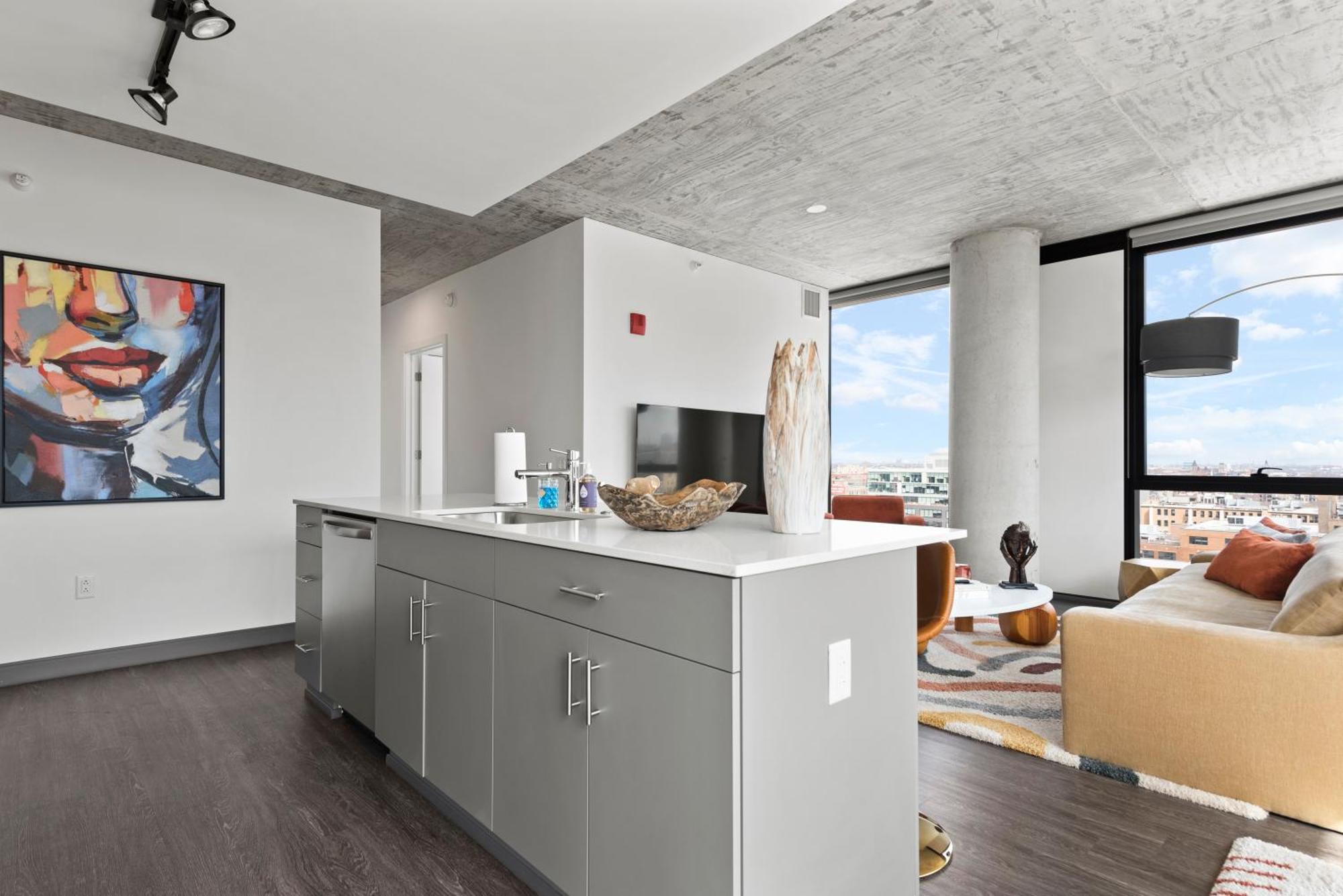 Fulbrix Bright Designer With West Loop Views Apartamento Chicago